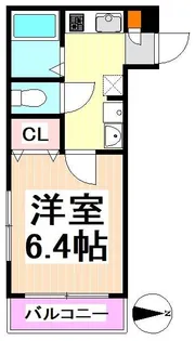 東京都渋谷区本町5【マンション】の間取り