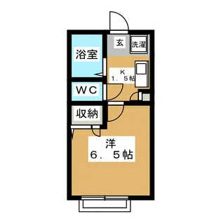 パストラルハイツ【2階】の間取り