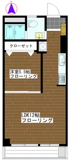 秀和西麻布レジデンス【4階】の間取り