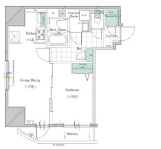 東京都豊島区南大塚3【マンション】の間取り