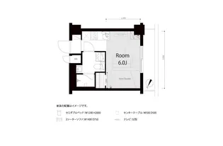東京都目黒区中目黒1【マンション】の間取り