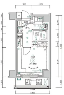 東京都墨田区立川2【マンション】の間取り