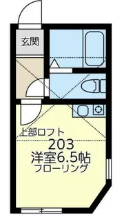 サザンテラス井土ヶ谷【2階】の間取り