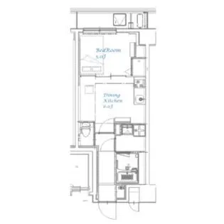 スプランディッド大島【5階】の間取り