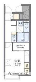 レオパレスニュー シャルマン【1階】の間取り