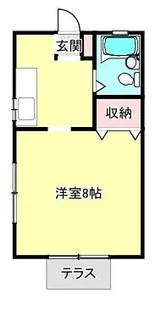 東京都小金井市貫井北町3【アパート】の間取り