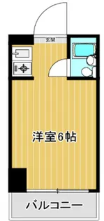 ラ・ビスタ【5階】の間取り