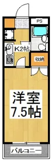 セザール清瀬中央公園【3階】の間取り