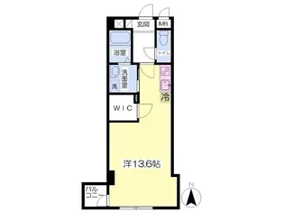 ベルレージュ光の森【5階】の間取り