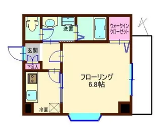 メゾン・クラッソ【3階】の間取り