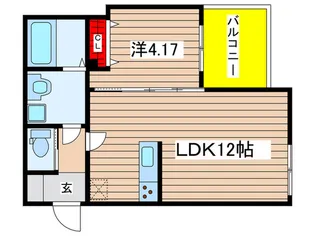 仮)le bois mizuho【3階】の間取り