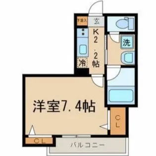 KOTI東高円寺【1階】の間取り