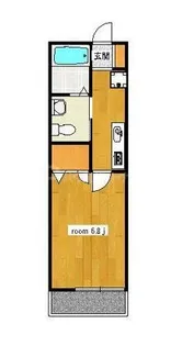 グランソレイユ【1階】の間取り