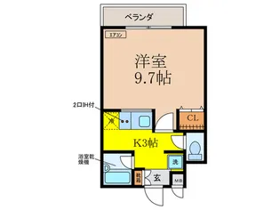 東和マンション【3階】の間取り