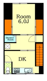 広島県広島市東区尾長東1【アパート】の間取り