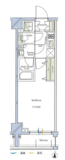 ガリシア森下エストゥディオII【3階】の間取り