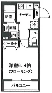 サンヒルズ旗の台【1階】の間取り
