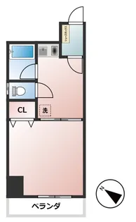 ベルモツインズ【5階】の間取り