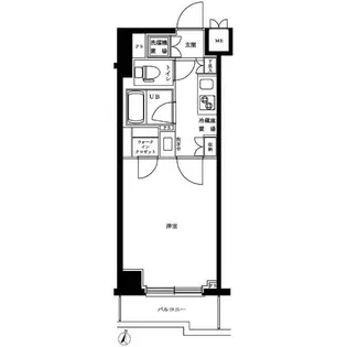 ルーブル南馬込伍番館【5階】の間取り