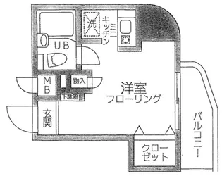 シティハイツ新大塚【3階】の間取り