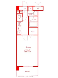 トビーズ第3ビル【3階】の間取り