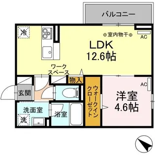 VISTA【2階】の間取り