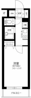 日神パレステージ御徒町II【6階】の間取り