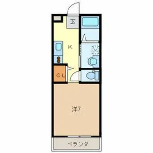 アーバン フォレスト【2階】の間取り