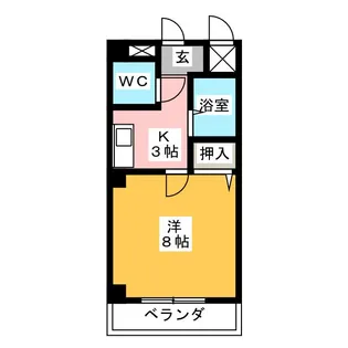 メゾンM【2階】の間取り