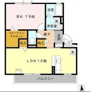 ホープM III【3階】の間取り