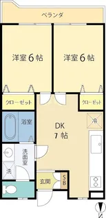 MSコーポ【1階】の間取り