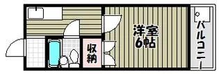サンロワール北野田【3階】の間取り