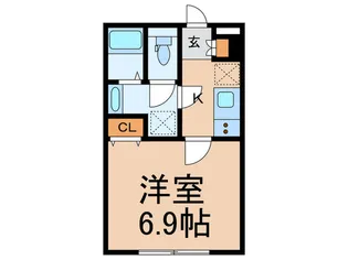 GREEN TERRACE 中延【1階】の間取り