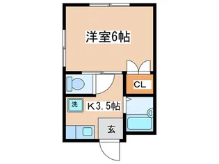小茂根スカイハイツ【1階】の間取り