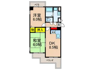 CLARUS【3階】の間取り