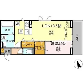 マルメンテ【1階】の間取り