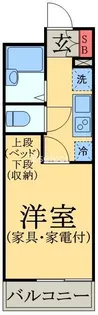 カーサ都【1階】の間取り