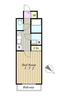 Espacio Machida (エスパシオマチダ)【7階】の間取り