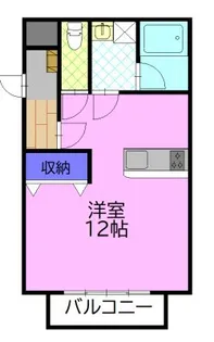 ポワロ・キャッスル【2階】の間取り