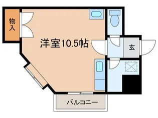 東園田コ-ポファイブ【2階】の間取り