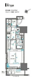 ZOOM横浜桜木町【2階】の間取り