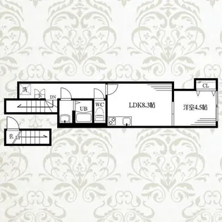 Terrace SELENE【2階】の間取り