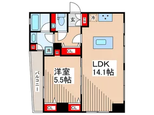 Primo Itabashi【3階】の間取り