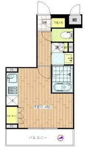 アリーチェ東高円寺【3階】の間取り