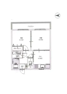 リビングV【2階】の間取り