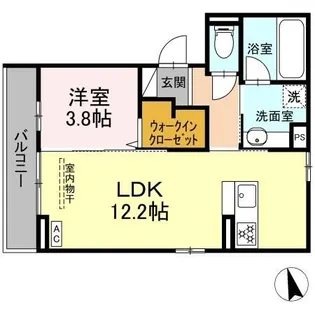 グランコスモHT【3階】の間取り