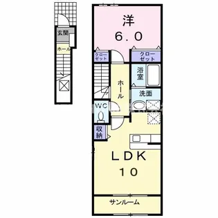セントラル シャドウ【2階】の間取り