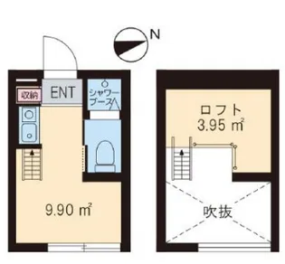 MARUI TOCLUS 西荻窪【マルイトクラス西荻窪】【2階】の間取り