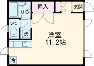 ノースウエストII【2階】の間取り