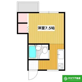 フォークローバーズ中島【2階】の間取り